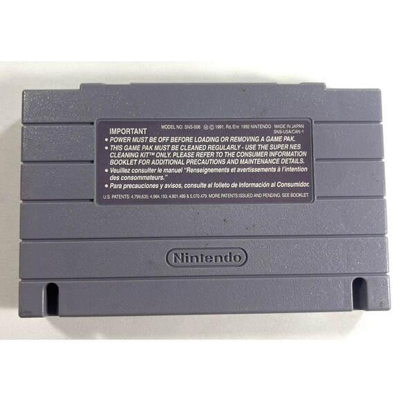 ESPN Sunday Night NFL Super Nintendo Entertainment System 1994 Tested - Picture 7 of 7